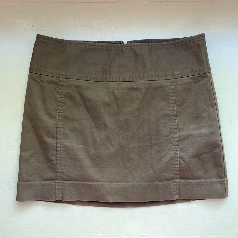 Express Tan Mini Skirt